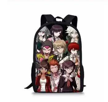 

16-inch Danganronpa Anime Design Children's Backpack Kids Boys Mochila Infantil Ralph School Bag Child Backpack