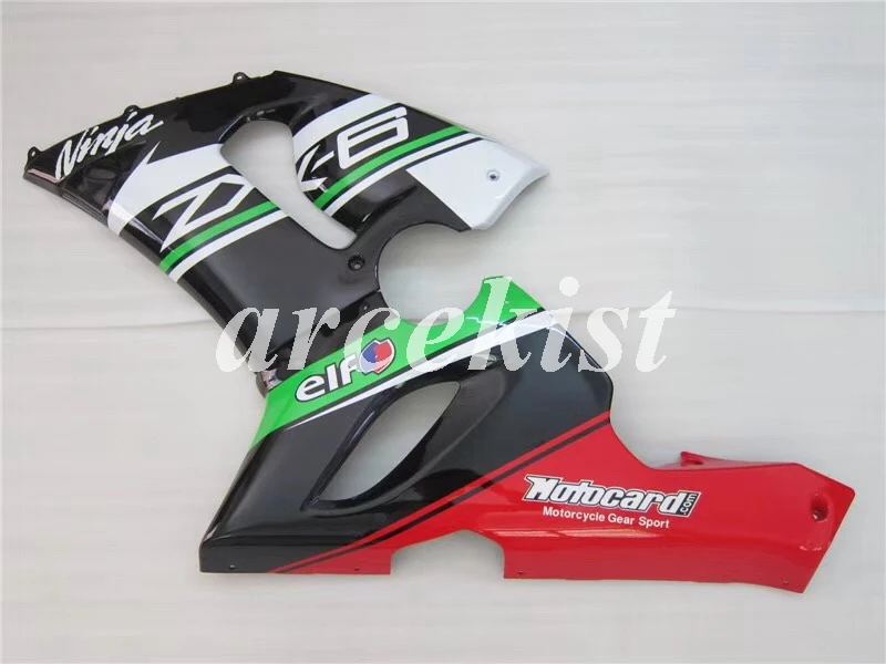 ABS полный обтекатель комплект подходит для Kawasaki ZX6R 2005 2006 Мотоцикл Обтекатели ZX-6R 05 06 ниндзя 636 Кузов Набор крутой стиль