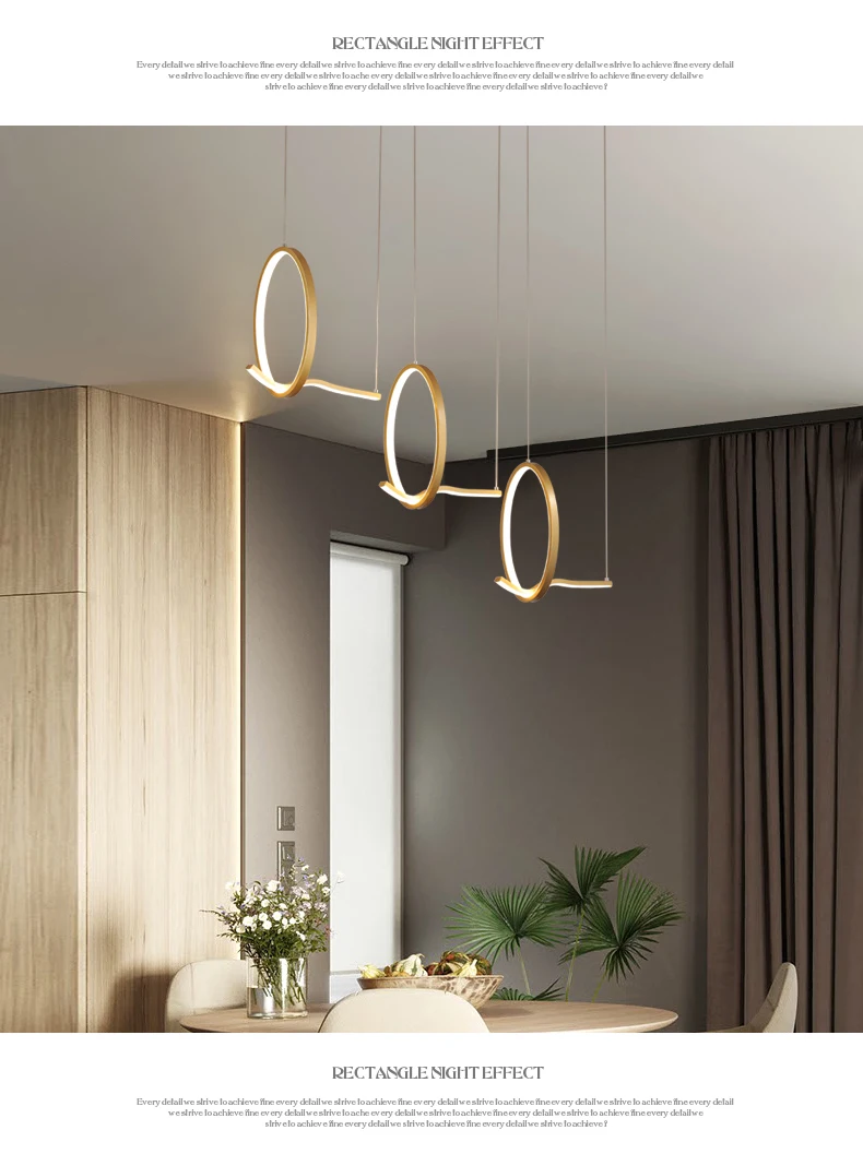 Современный Lustre Avize светодиодный светильник для офиса, столовой, гостиной, кухни 110 В, 220 В, Lustre, домашняя подвесная люстра, освещение