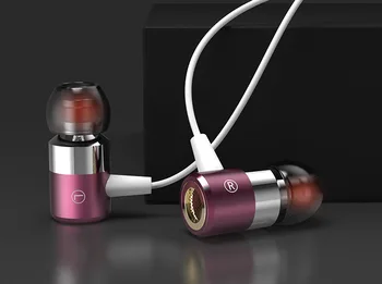 

2019 new Headphone Noise Isolating in ear Earphone Headset with Mic for Mobile phone Universal for MP4 JL06
