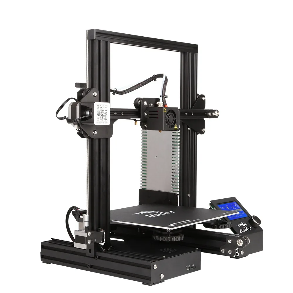 CREALITY 3D Ender-3 Pro 3d принтер Модернизированный Высокоточный 3D креативность возврат сбоя питания 3D печать DIY Набор