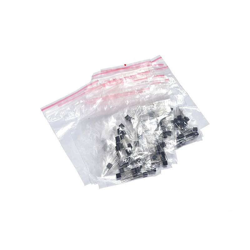 Transistors Kit 170PCS Triode Transistor Assorted Kit 17Vvalues*10pcs TO-92 S9012-2N5551