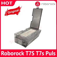 

Original Roborock T7S T7s Puls New Automatic Emptying of Dust box Vacuum Cleaner Parts Robot Dustbin Box with Filter Accessroies