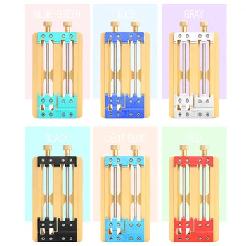 

Heat Resistant Phone Motherboard Fixture Holder Universal Repairing Soldering Tool Non Slip Chip Fixed Accurate Support 2 Axis