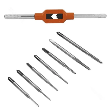 

Reamer Tap Wrench Thread Metric Adjustable Woodworking Tool Parts Set Kit