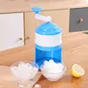 DIY Handle Portable Manual Ice Crusher Ice Slush Maker Home Snow Cone Ice Block Making Ice Shaver with Ice Bag 5