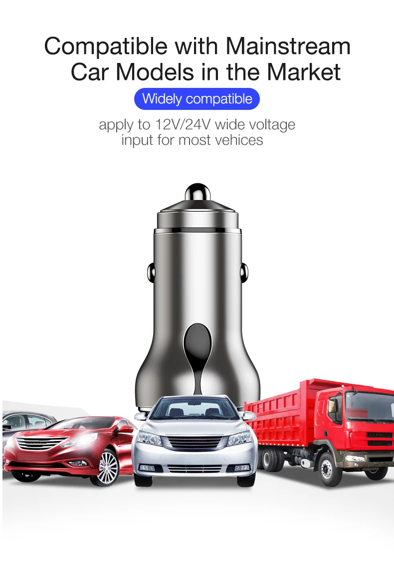 PD quick charging car charger  (9)