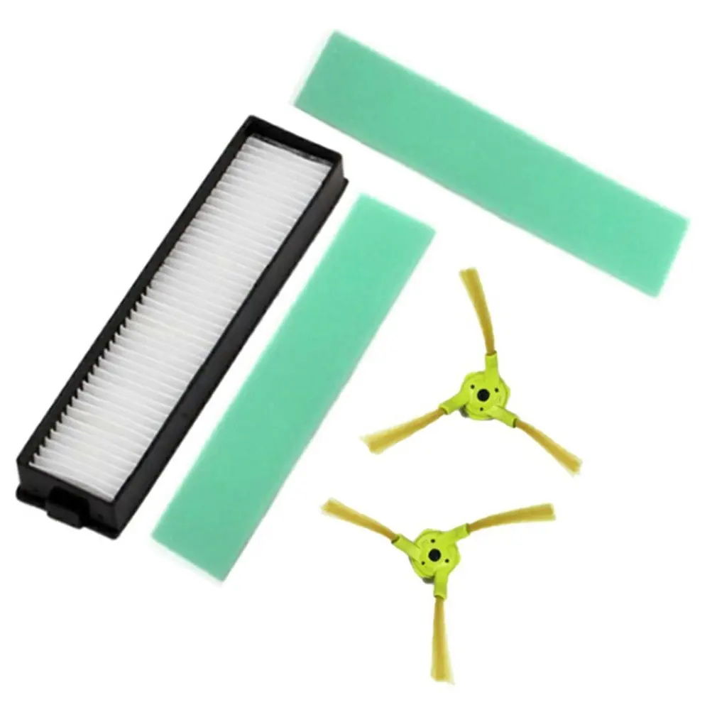 

2x Side Brushes 1xFilter Vacuum For LG Hom Bot VR6270LVM VR65710 VR6260LVM Rolling brush fittings for sweeper fittings