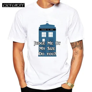 

New arrival christmas police box letter printed men DR WHO t shirt short sleeve doctor who hipster tops fashion casual cool tee