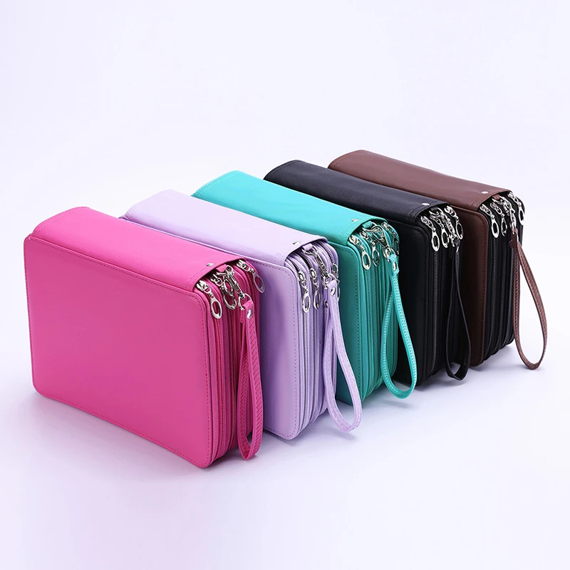 Estuche para lápices con 184 agujeros, estuche grande para la vuelta al para niñas y niños, estuche grande para de cartucho, bolsa de papelería de 4 capas|Estuches - AliExpress
