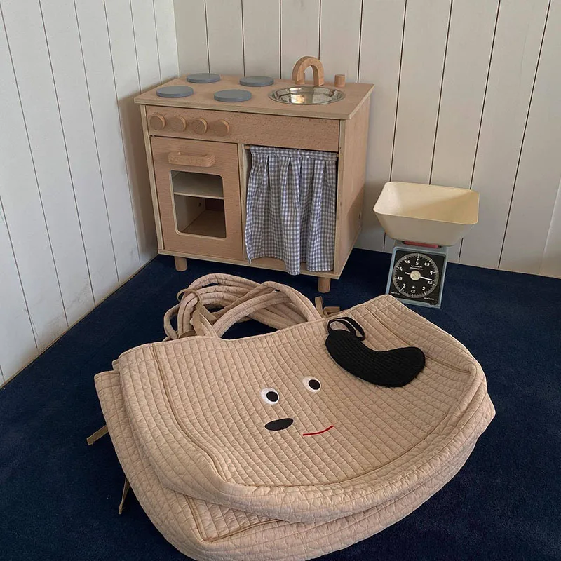 Cotton Diaper Bag Travel Storage Infant Mom Bag