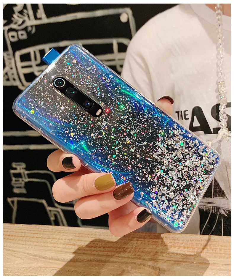 Для xiaomi mi 9T Pro Чехол Мягкий силиконовый блестящий прозрачный защитный чехол для xiaomi mi 9t mi 9t pro shell