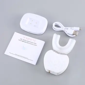 

Beauty Tooth Smart Lazy Sonic Silicone Electric Toothbrush Automatic Tooth Cleaner