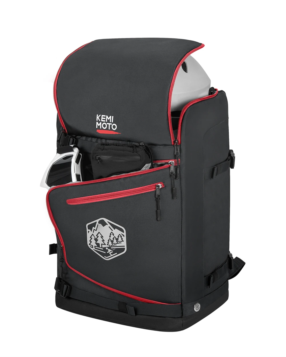 Kemimoto Motorcycle Luggage Bags 60l Ski Boot Bag For Air Travel