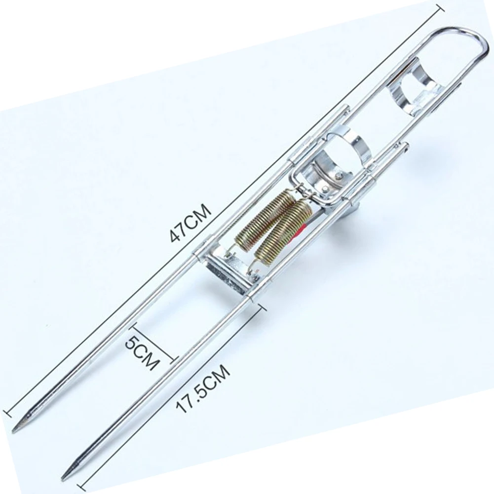 

Fishing Rod with Automatic Tip-Up Hook Setter For Fishing Useful Outdoor