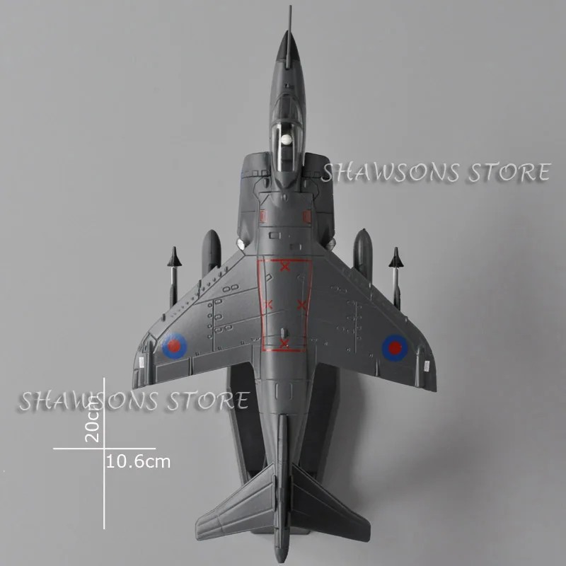1: 72 Масштаб литья под давлением военная модель игрушки Sea Harrier FRS MK I реактивный истребитель миниатюрный самолет Реплика коллекция