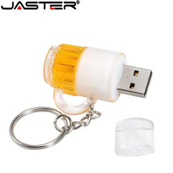 

JASTER special beer mug model USB 2.0 flash drive beer mug pendrive 4GB 8GB 16GB 32GB 64GB memory stick pen drive