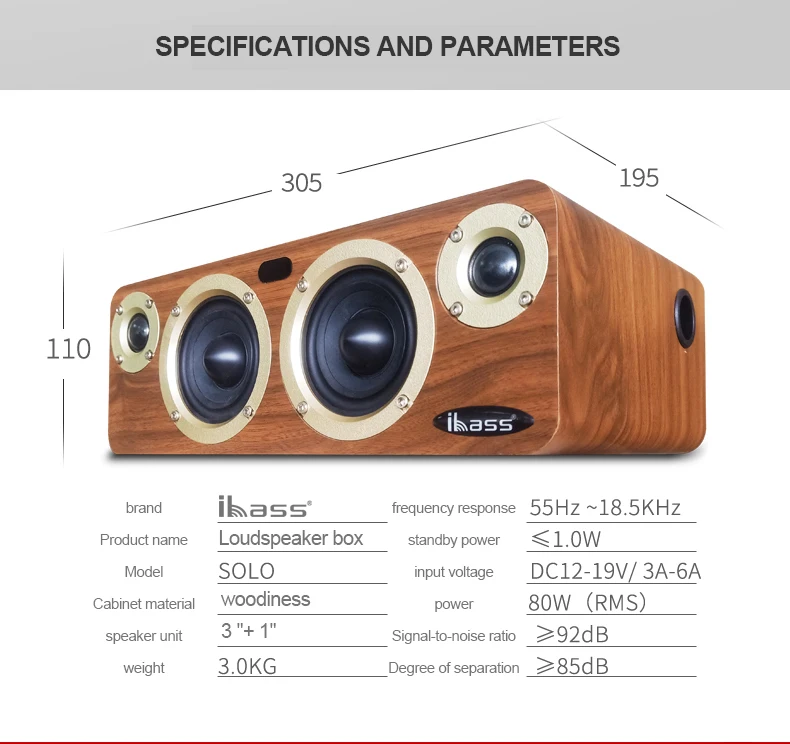 Настольный деревянный Bluetooth динамик HIFI без потерь TI3116 чип SPDIF коаксиальный U диск AUX для усилителя мощности ПК телефон тв громче динамик