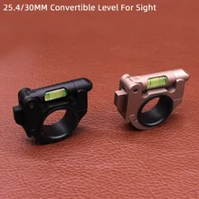 2 цвета боевой держатель вращающийся уровень пузыря для 25,4/30 мм диаметр трубки кольцо прицел для охоты Воздушный пистолет прицел