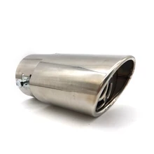 

Stainless steel Car Round Exhaust Pipe Tip Tail Muffler cover styling
