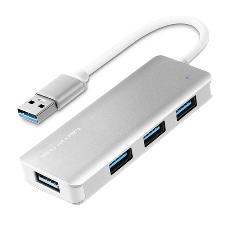 4 порта USB 3 0 разветвитель расширитель мобильный телефон внешний кабель для