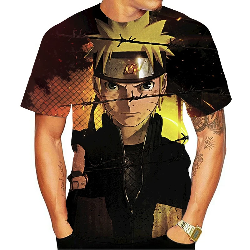 

2020Anime Naruto kakashi tshirt Men Women 3D t-shirt naruto cosplay Sweatshirts naruto kakashi action figure tee shirts Men Tops