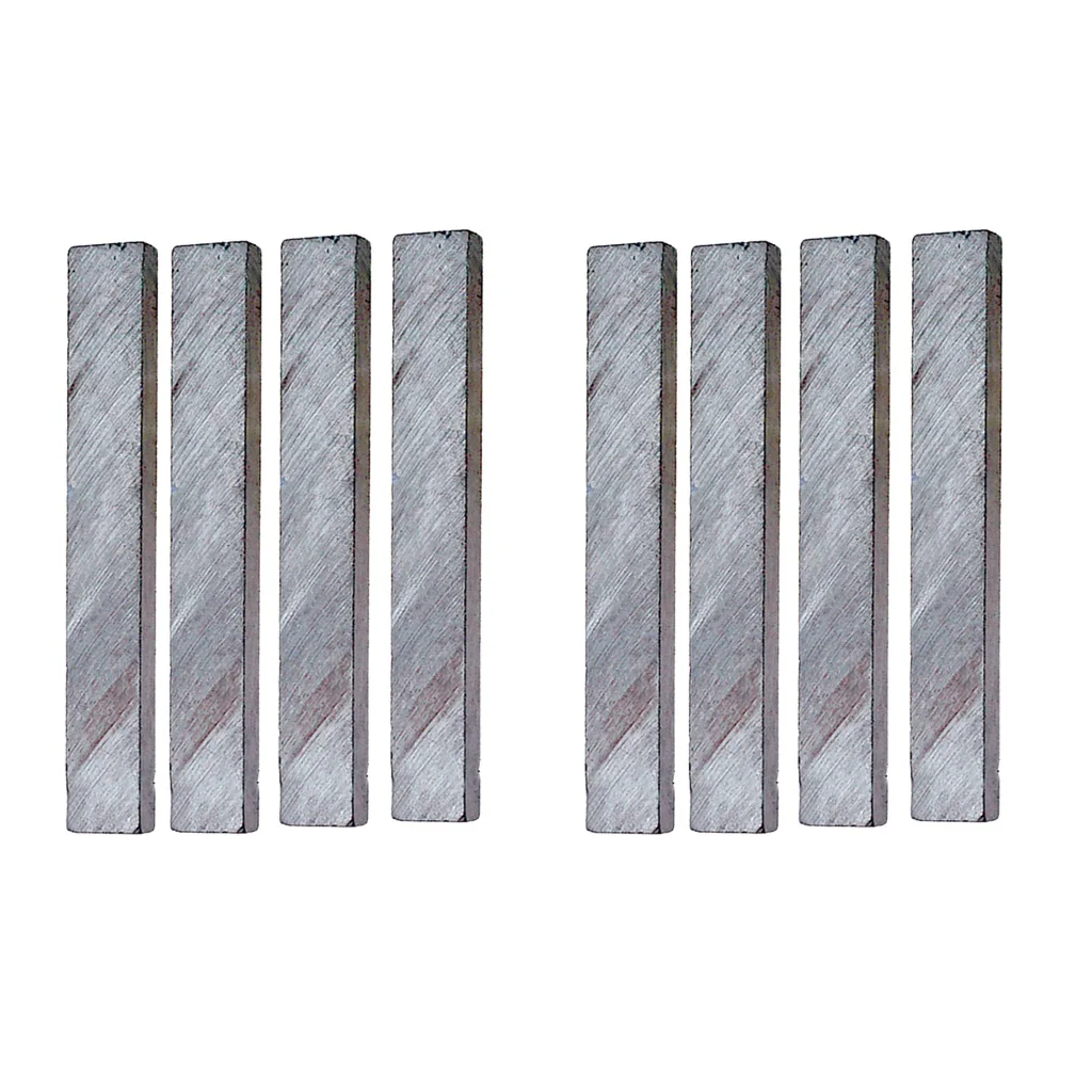 2 Set Mini Electric Guitar Humbucker Pickup Bar Magnet Accessories