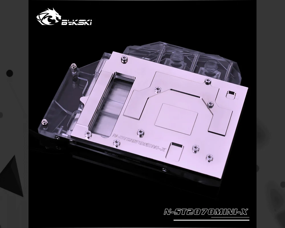 Bykski N-ST2070MINI-X, Full Cover Graphics Card Water Cooling Block, For Zotac GeForce RTX2070-8GD6 MINI OC