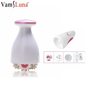 

Electric Beauty Face Body Slim Device Vibration and Heat Therapy Fat Burning Machine Face-Lifting Instrument Roller Push