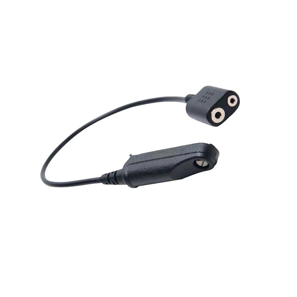 Баофек UV9R плюс K-head 2Pin иди и болтай Walkie Talkie “иди и аудио кабель-адаптер для Baofeng UV9R BF-9700 A-58 UV-XR - Цвет: 1pc