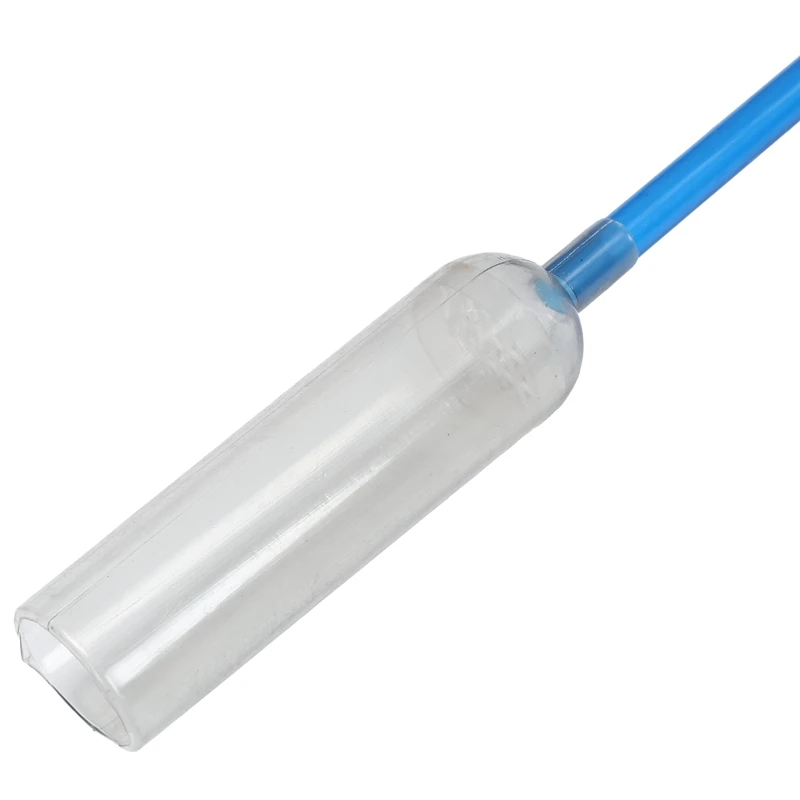 Aquarium Switch Control Water Siphon Vacuum Pump, Blue