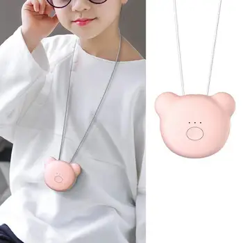 

Air Purifier USB Portable Personal Wearable Necklace mAh Air Cleaner 180 Freshener Air Ionizer Anion Negative D8R9