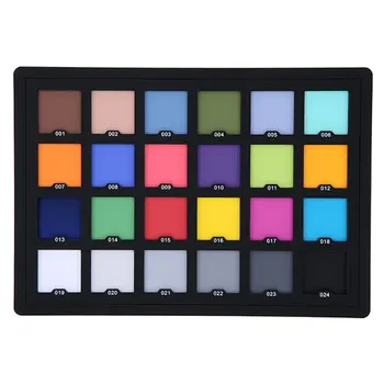 

Professional 24 Color Card Test Color Balancing Card Palette Board for Superior Digital Color Correction Photography Accessories