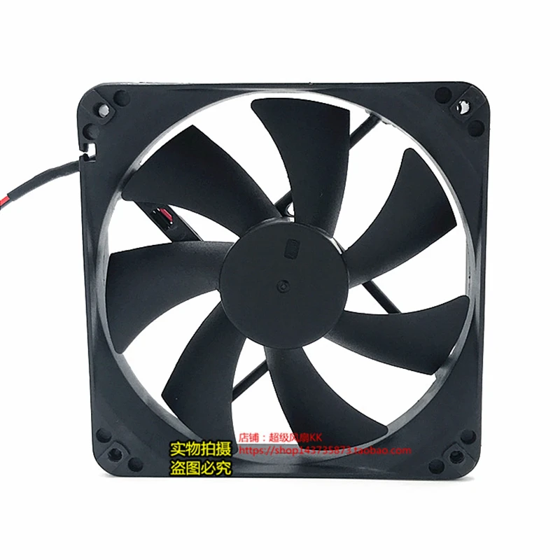 Ventilador Silencioso para Chassi de Potência Novo e Original D12sm12 D12sh-12 12v 0.30a 12cm 12025 - Imagem 2