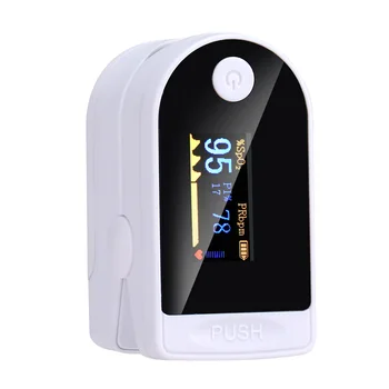 

Portable Blood Oxygen Finger Pulse Digital Fingertip Oximeter Oxygen Saturation Meter Finger Monitor Oximetro (No Battery)