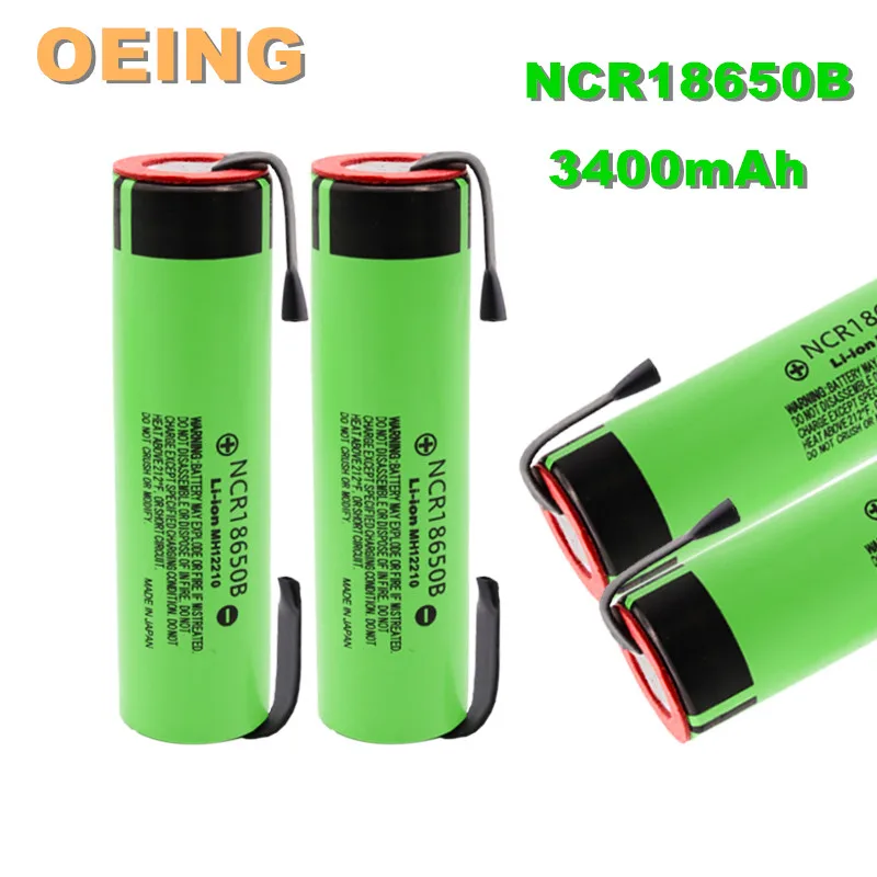NCR 18650B новый оригинальный литий-ионный NCR18650 3 7 в 3400 мАч 18650 литиевый