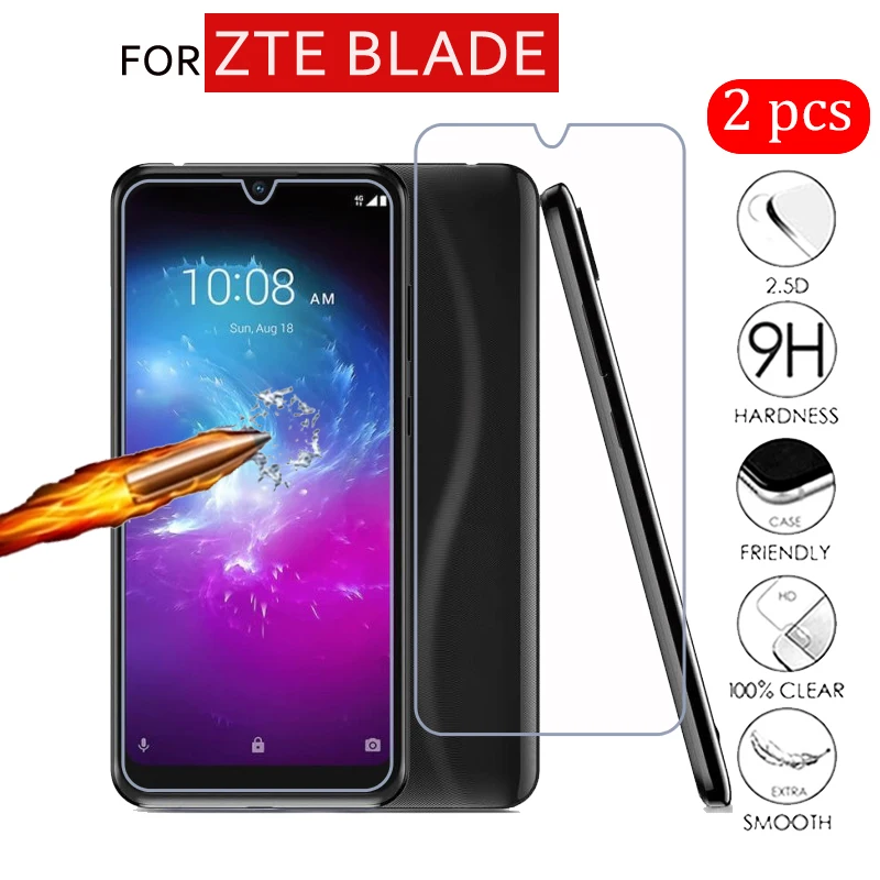 Закаленное стекло для ZTE Blade A7 A5 2020 Защитное экрана Prime покрытие A7s ЖК пленка