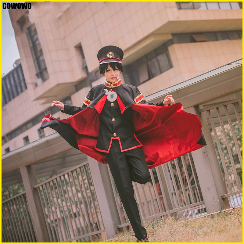 Аниме! Школьная форма для унитаза Hanako-kun Yugi Amane готический костюм косплея полный