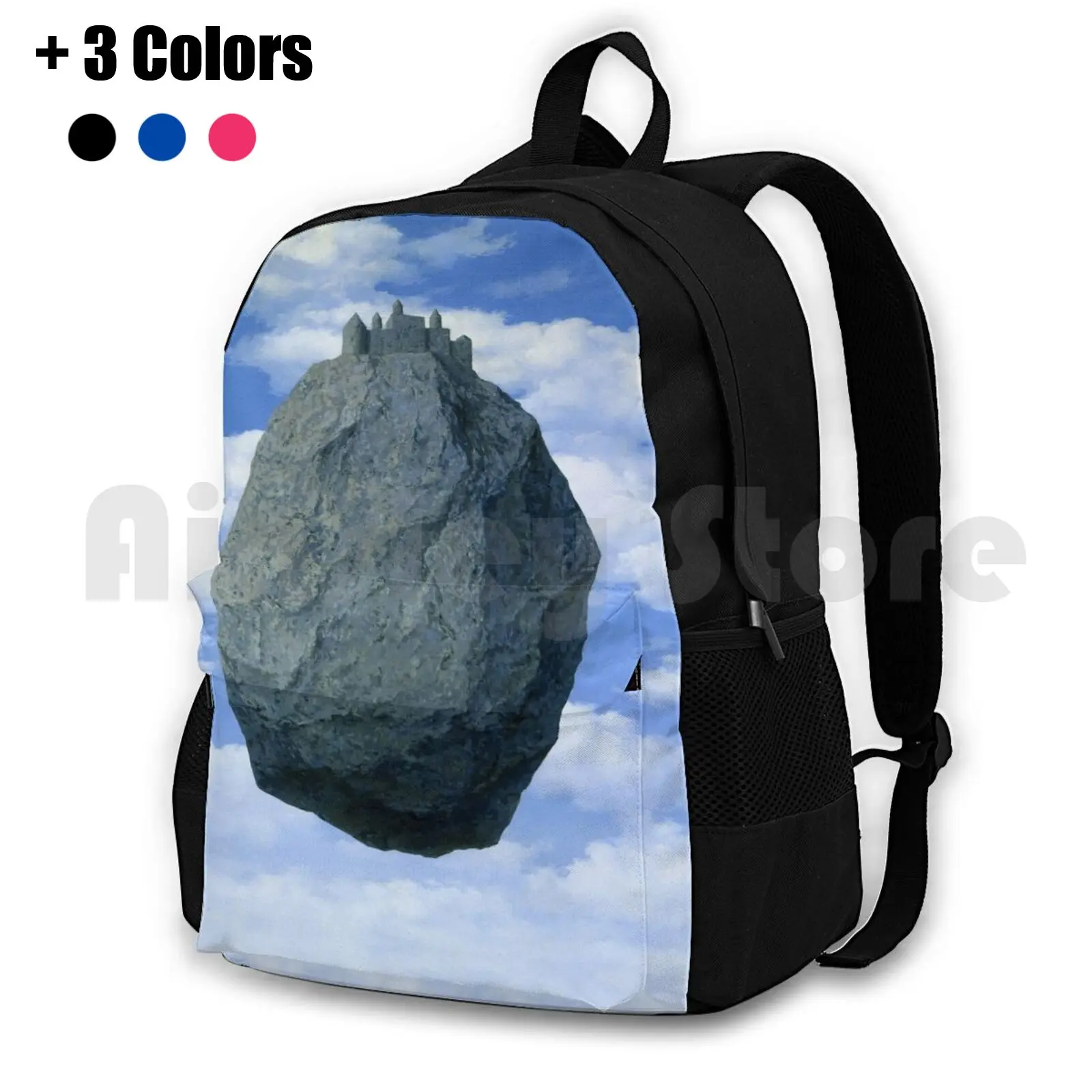 Туристический Водонепроницаемый рюкзак The Castle Of Пиренеи (шато де Пиренеи)-Rene Magritte