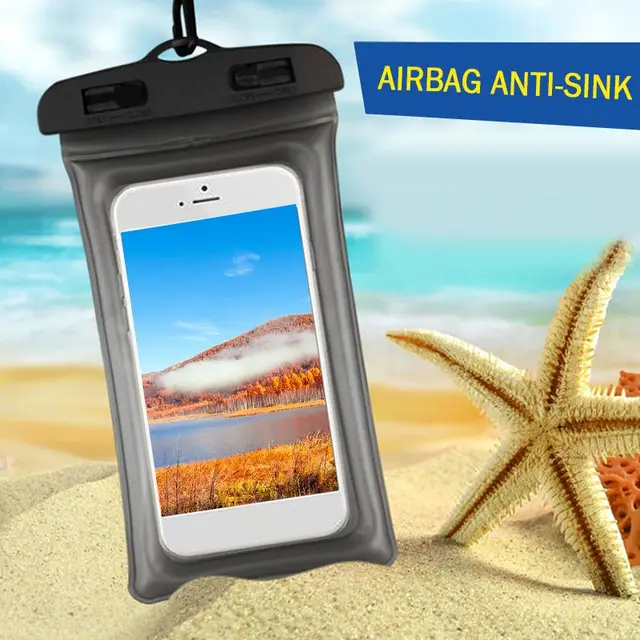 US $1.47 Waterproof Bag Portable Multicolor Fashion Cell Phone Accessories Sporting Goods Diving Outdoor Spo