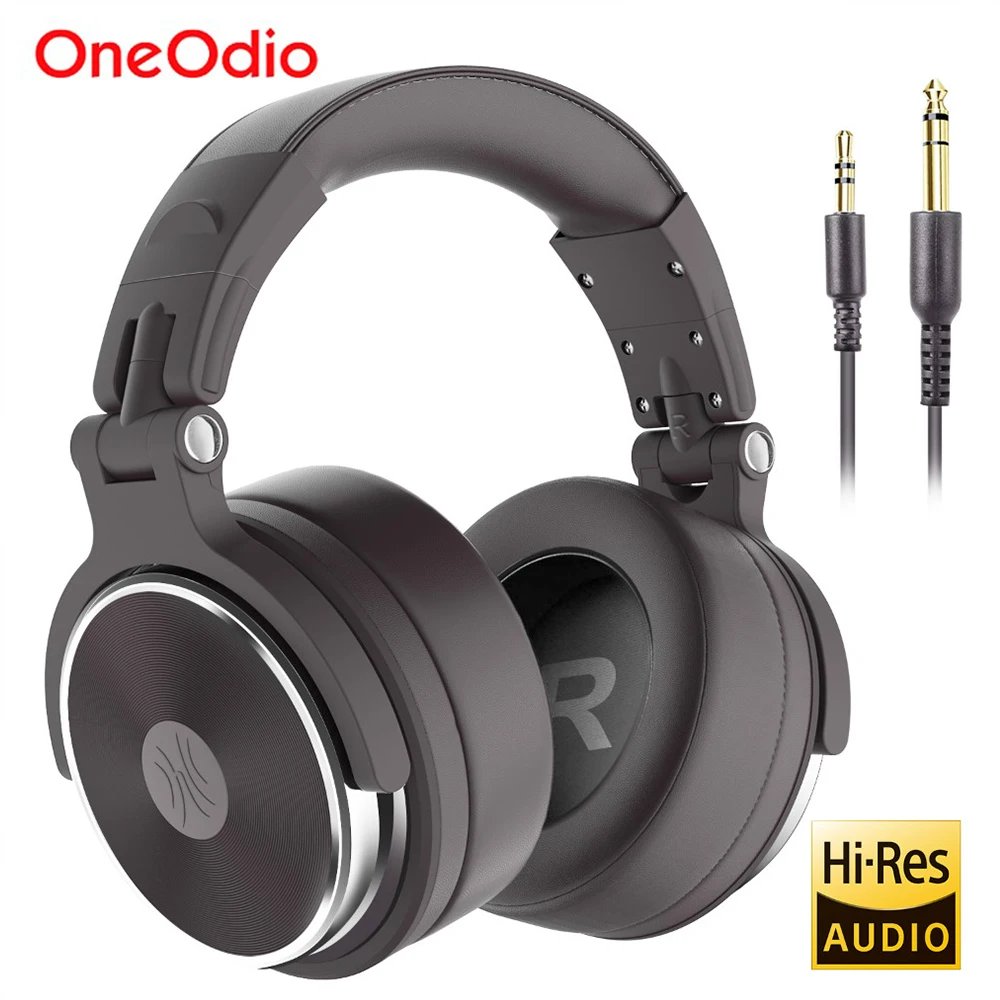 US $30.40 Oneodio Foldable OverEar Wired Headphone For Phone Computer Professional Studio Pro Monitors Music Dj Headset Gaming Earphone