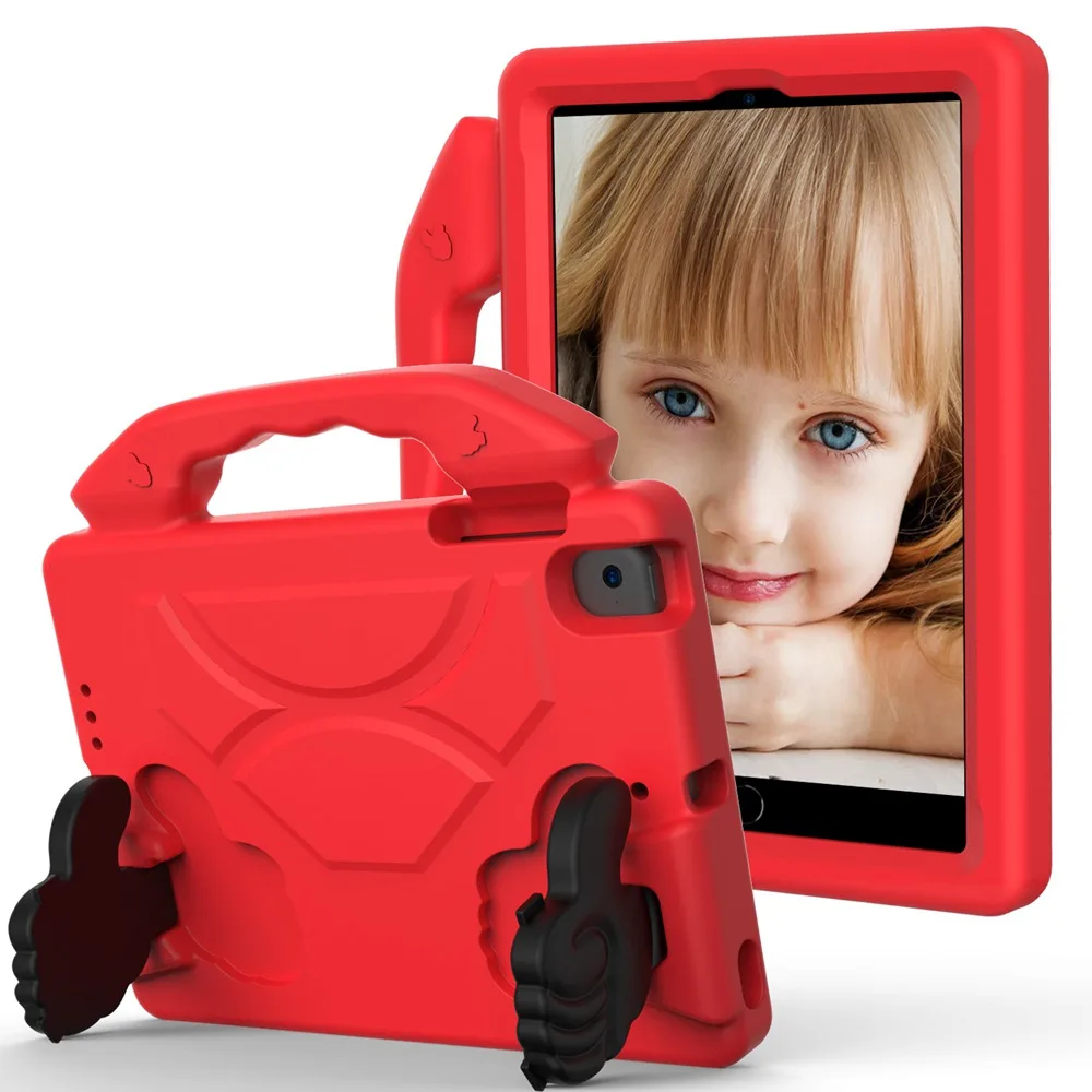 Durable Kids' Shockproof EVA Foam Tablet Case with Hand-held Stand
