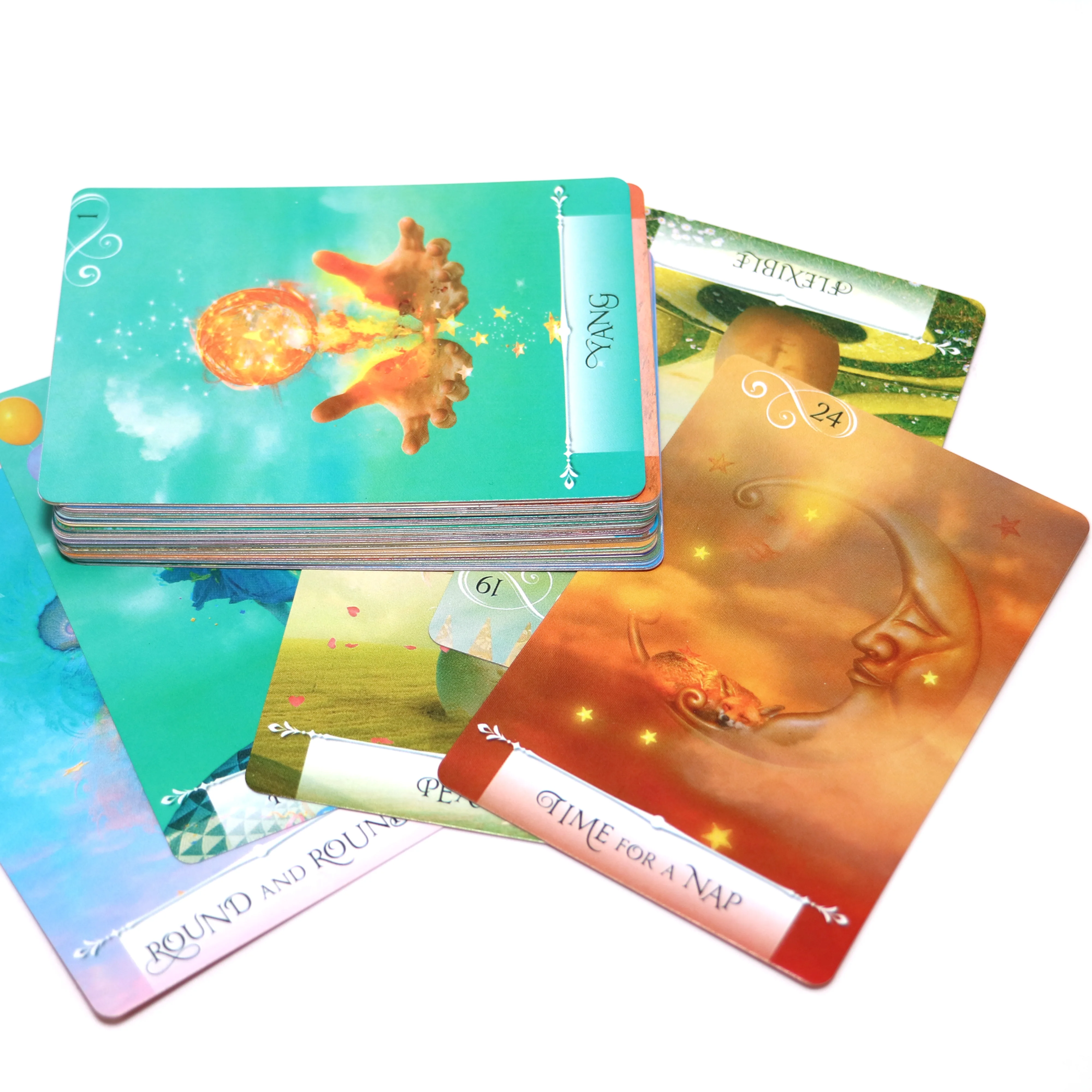 Карты oracle wisdom 52 карты колода карт Таро Руководство Английский чтение fate карты настольные игры