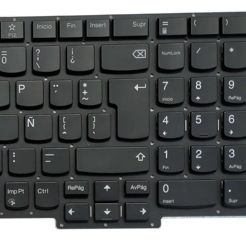Teclado Latino Espanhol para Lenovo Thinkpad E15 Gen tipo 20t8 20t9 20td 20te Portátil la sp Layout com Luz de Fundo Novo Teclado de substituição - Imagem 4
