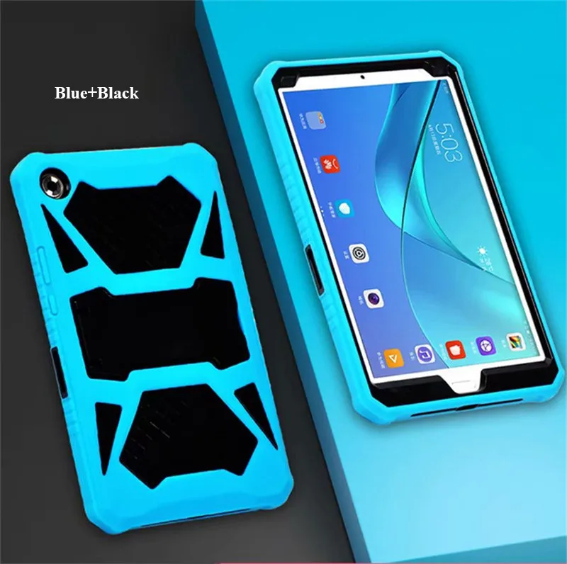 Blue Black Чехол для huawei M5 10,8, ударопрочный чехол для защиты всего тела, чехол для huawei MediaPad M5 10 pro, CMR-AL09 CMR-W09, CMR-W19+ подарок - Цвет: Blue Black