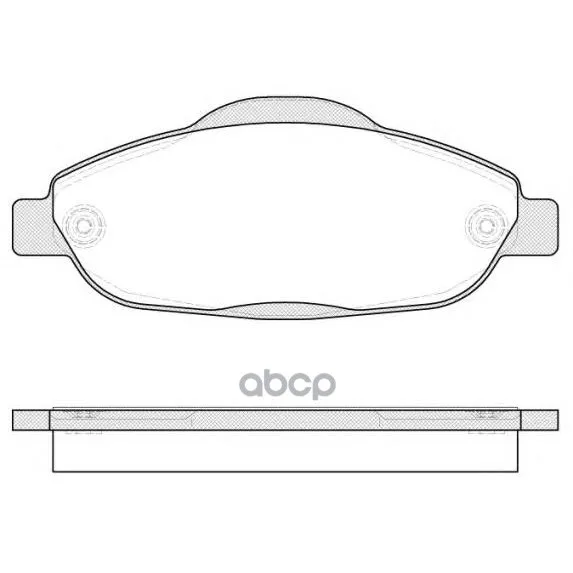 1323 00_=Fdb4003 [425393]!Колодки Дисковые П Peugeot 308 1.4/1.6 07 Remsa 132300 Remsa арт. 132300