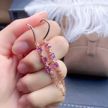 

Garnet Earring Natural And Real Garnet Earring 925 sterling silver Fine jewelry Garnet Earring