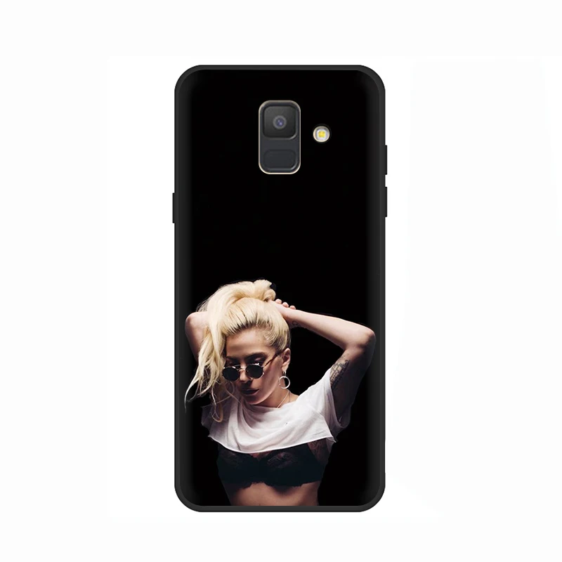 EWAU Lady Gaga силиконовый чехол для телефона для samsung A3 A5 A6 плюс A7 A8 A9 A10s 20С 30С 40С с 50s 60 70 J6 - Color: B2