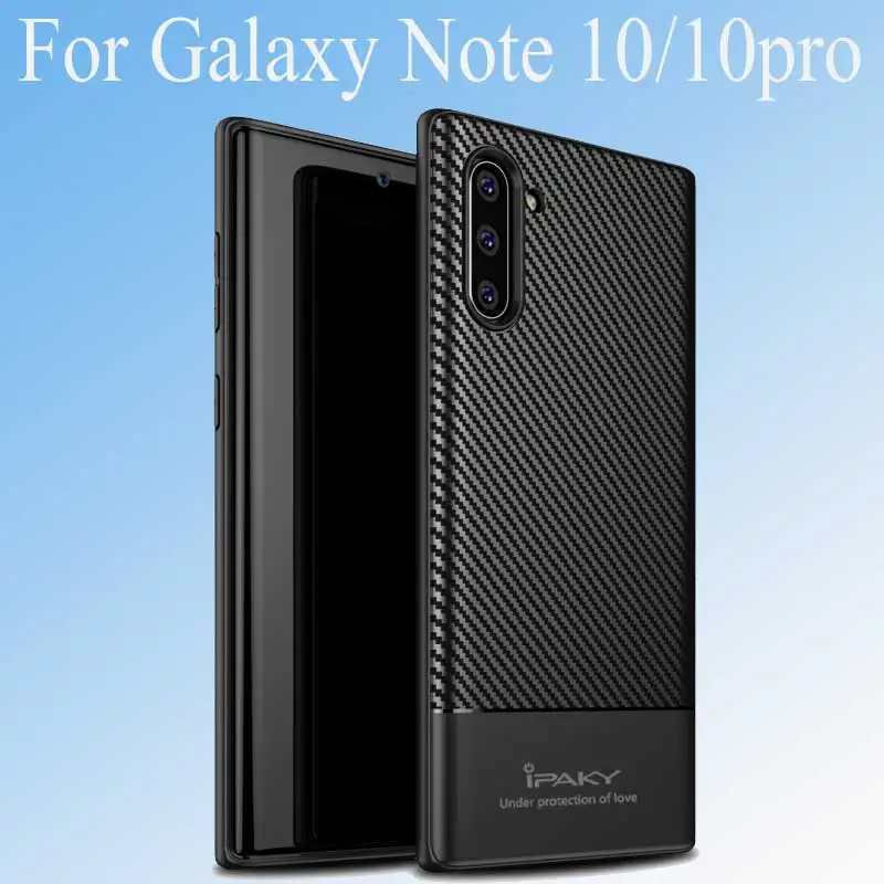 Для samsung Galaxy Note 10 чехол Note10 Plus силиконовый мягкий ТПУ чехол для телефона для samsung Note10