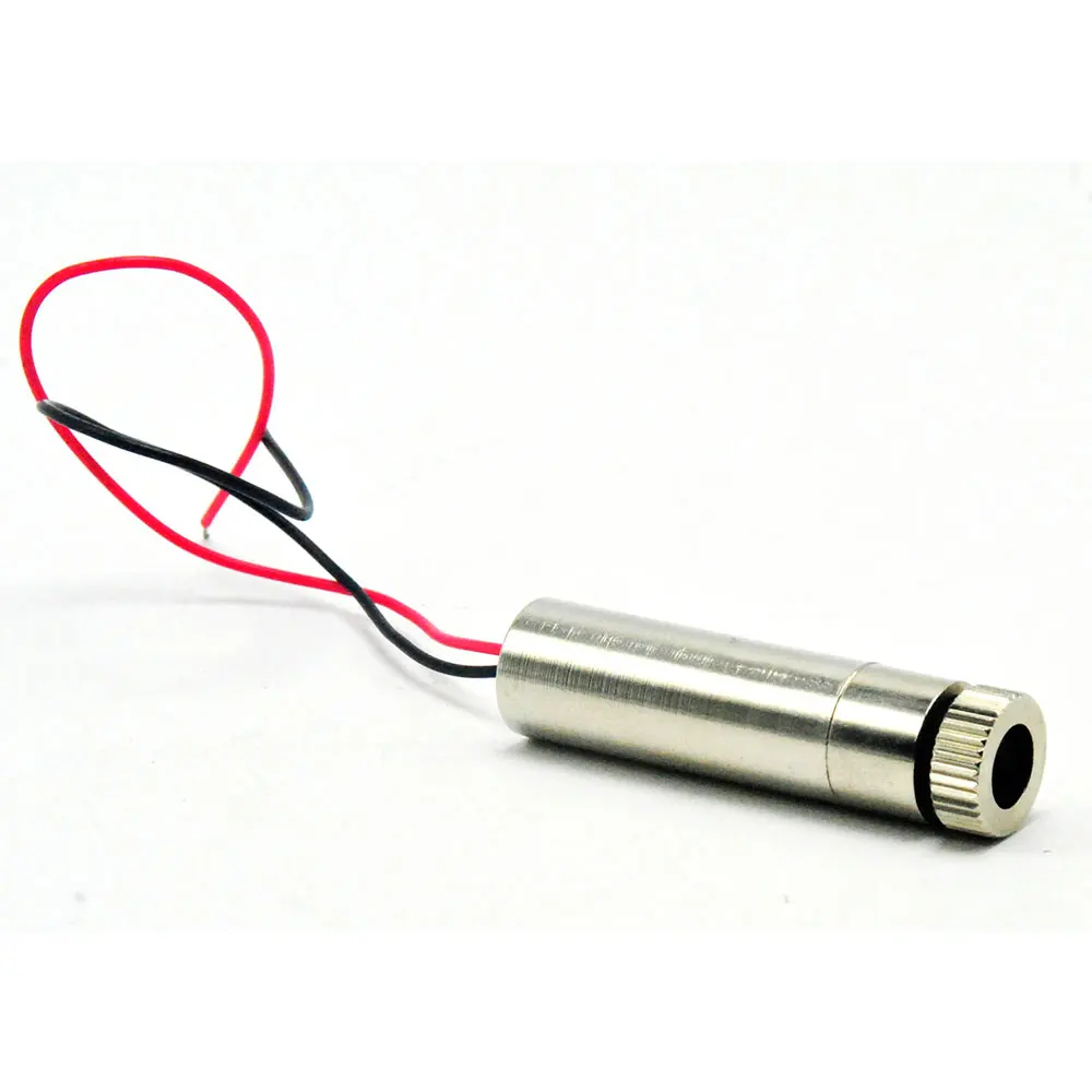 12mm Dia Adjustable 50mW 650nm 660nm Red Diode Laser Module Focus Dot Line Cross DIY Head